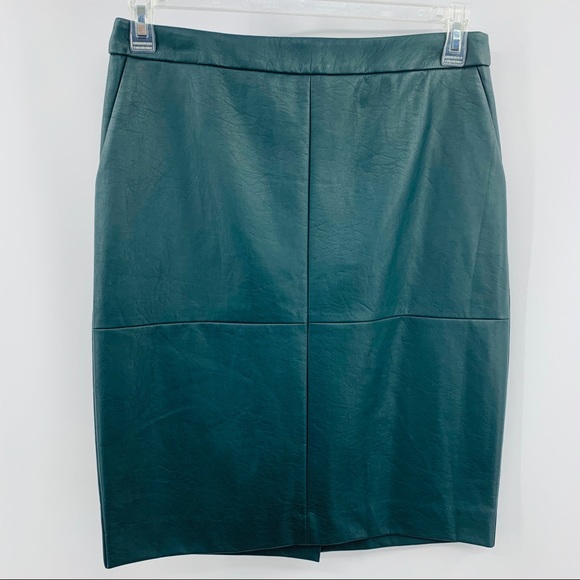 The Limited Dresses & Skirts - The Limited Faux Leather Pencil Skirt With Pockets